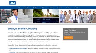 Employee Benefits - USI Insurance Services