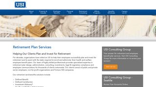 Retirement Planning | USI Insurance Services