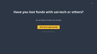 USI Tech - Register Bitcoin Crypto Mining, Investing & Trading Login