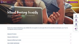 Internet Banking Security | Bank of us