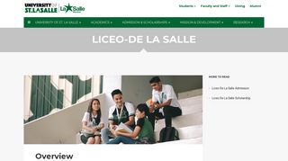 Liceo-De La Salle - University of St. La Salle