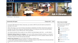 Q. As an online student, how can I access all the library resources ...