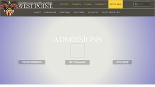 Admissions | United States Military Academy West Point