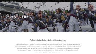About The United States Military Academy at West ... - USMA Field Force