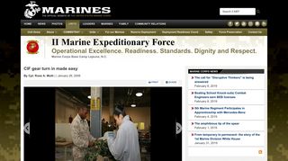 CIF gear turn in made easy > II Marine Expeditionary Force > News ...