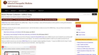 USMLE Easy - Board Review Collection - Rowan Medical Libraries ...