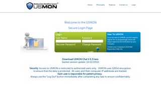 Login - USMON IONM Management Service