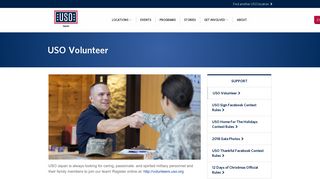 USO Volunteer • USO Japan