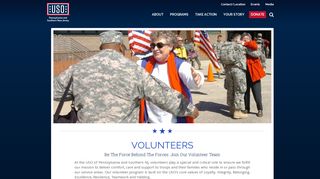 Volunteers Archive | LibertyUSO