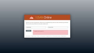 USP USAN Online Login