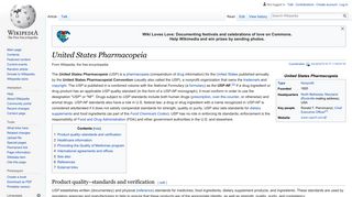 United States Pharmacopeia - Wikipedia