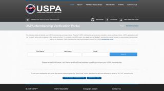 USPA | Membership Verification