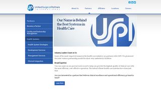 Health Systems | United Surgical Partners