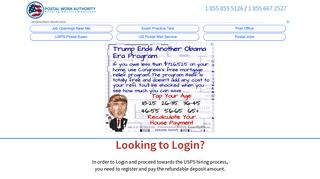 Looking to Login? - Postal work authority
