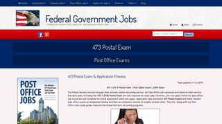 473 Postal Exam | Post Office Exam | USPS Exam - Federal Jobs