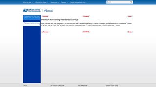 Premium Forwarding Residential Service - USPS.com