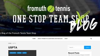 USPTA Archives - Fromuth Tennis