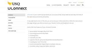 UConnect - University of Southern Queensland - USQ