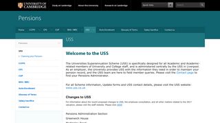 USS | Pensions