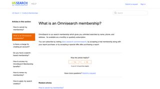 What is an Omnisearch membership? – US Search