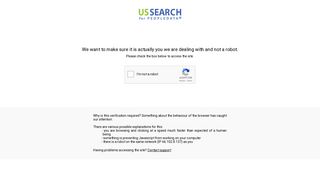 Search & Find People Easily with US Search - USSearch.com