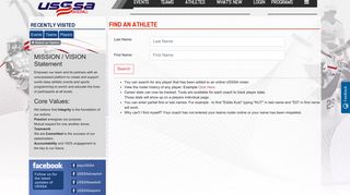 USSSA | Baseball - Athletes Search