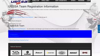 USSSA Team Registration Information - USSSA - United States ...