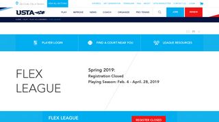 Flex League - USTA.com