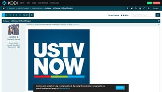 USTVnow [Official Plugin] - Kodi Forums