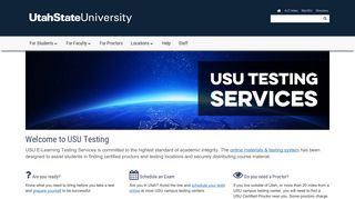 USU Testing Services | USU