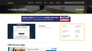 Welcome to Login.usu.edu - USU Secure Login