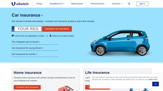 uSwitch Insurance | Compare car, home and life insurance