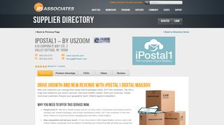 iPostal1 – by USZoom, Valley Cottage, NY, United States