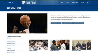 UT Online - Toledo - University of Toledo