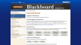 Log In to Blackboard - UTA