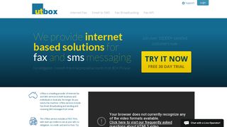 Internet Fax, Web SMS, Fax API and SMS API Service Provider