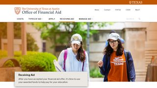 Receiving Aid – Office of Financial Aid - UT Financial Aid - The ...