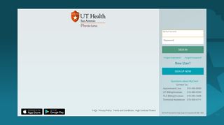 Terms and Conditions - MyChart - Login Page - UT Medicine