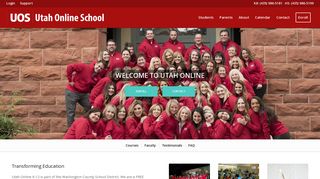Utah Online School (UOS) | Utah's FREE Online Public School K-12