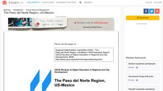The Paso del Norte Region, US-Mexico - studylib.net