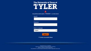 Employee-facing registry content - UT Tyler
