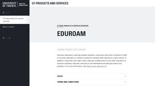 UT wide products & services overview