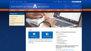 MyMav – The University of Texas at Arlington - UTA