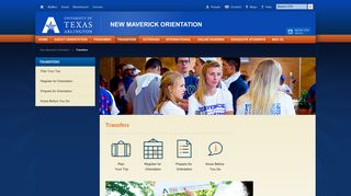 Transfers – New Maverick Orientation – The University of Texas ... - UTA