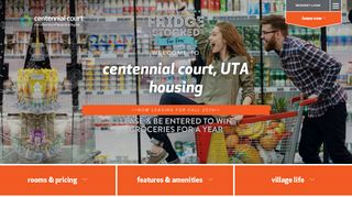 centennial court, UTA housing - Campus Living Villages