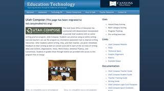 Utah Compose - EdTech - Canyons School District