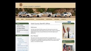 The official website of the Utah County Sheriff's Office