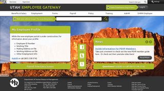 Employee Gateway - Utah Department of Human Resource ...