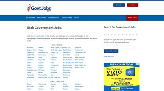Utah Government Jobs - GovtJobs
