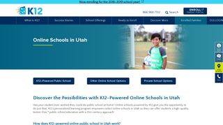 Online Schools in Utah | K12 - K12.com
